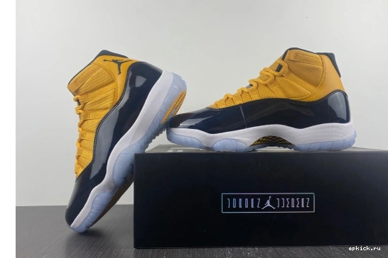 Cheap EP yellow black and Jordan 11 AJ11 Air 0521